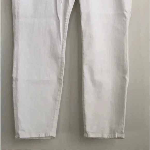 New Good American Good Legs Crop white Jean Jegging pants plus size 20 classic - Picture 5 of 11